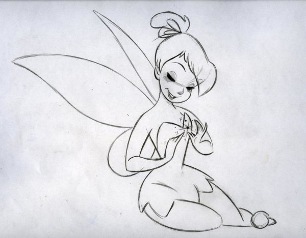 Феи Дисней Наброски