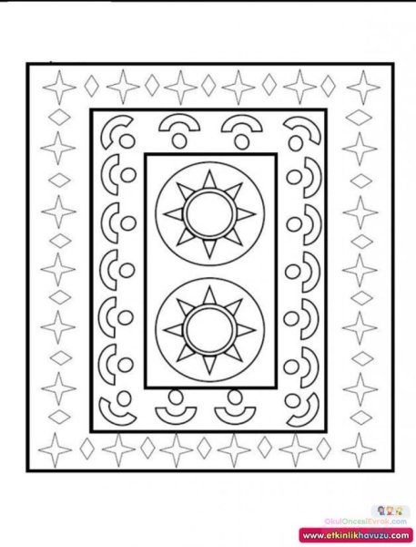 Орнамент ковра рисунок