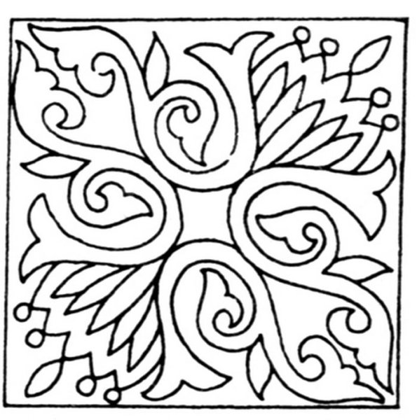 Орнамент нанайцев национальный