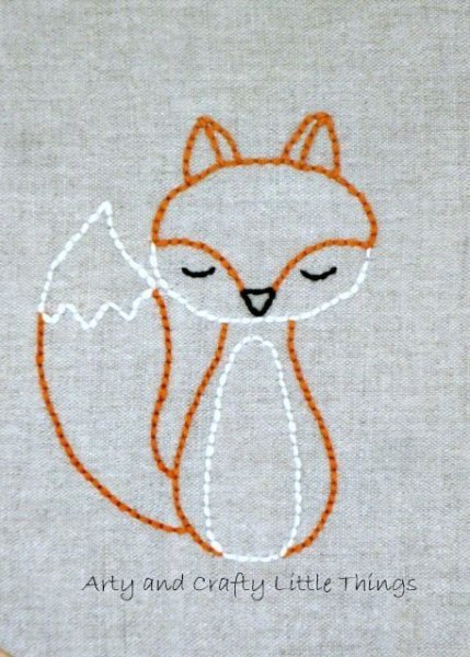 Вышивка редворк