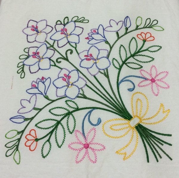 Шаблоны для вышивки тамбурным швом