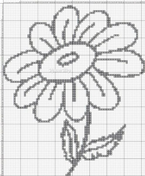 Лёгкая вышивка крестиком