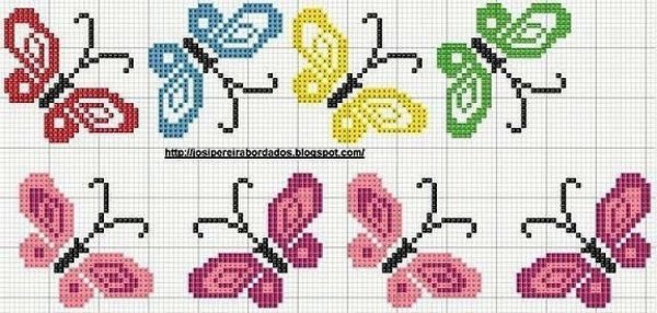 Рисунки для вышивания крестиком схемы