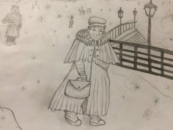 Гоголь Николай Васильевич рисунок