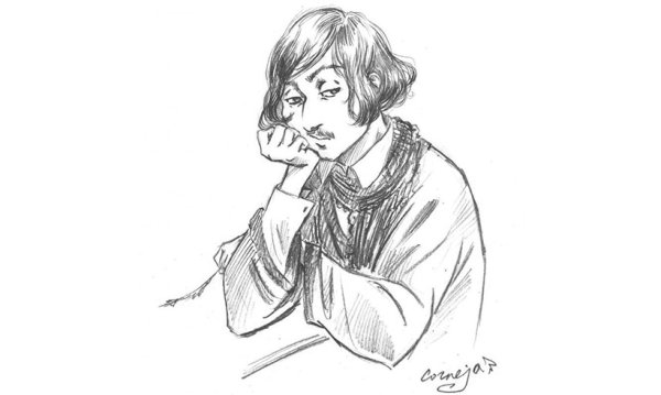 Гоголь Николай Васильевич нарисовать