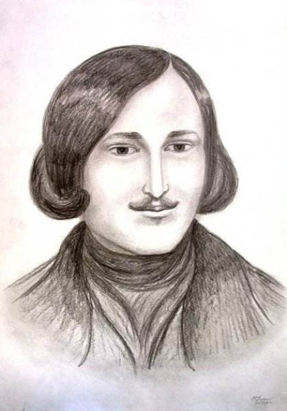 Гоголь автопортрет