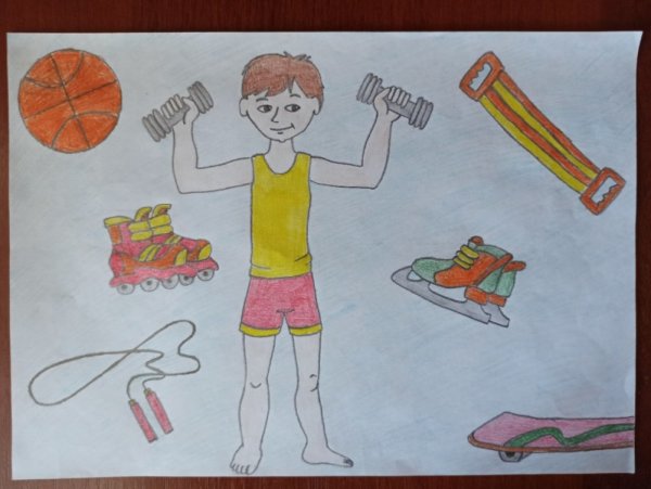 Здоровый образ жизни рисунок