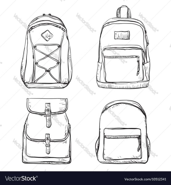 Рюкзак рисунок для детей