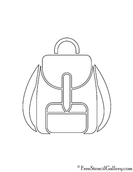 Рюкзак раскраска