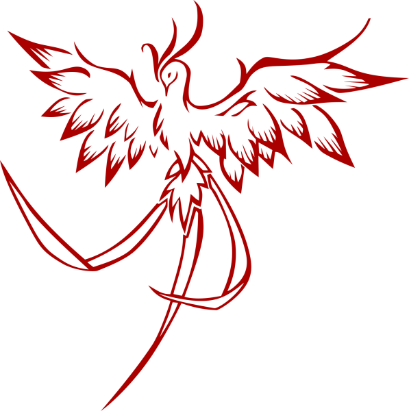 Тату эскизы трайбл Феникс