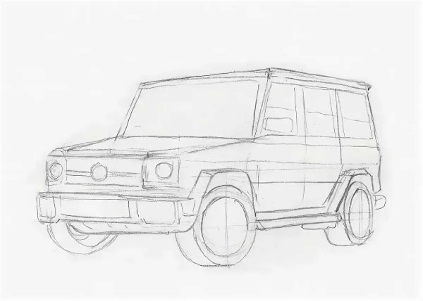 Гелик спереди рисунок