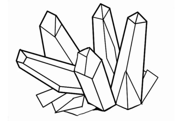 Кристалл контур