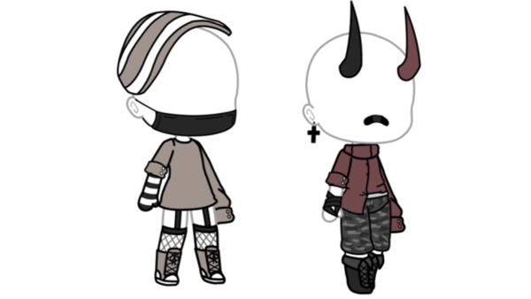 Костюмы гача лайф