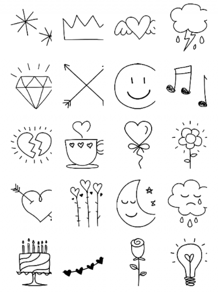 Маленькие рисунки