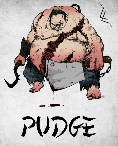 ПУДЖ нарисовать