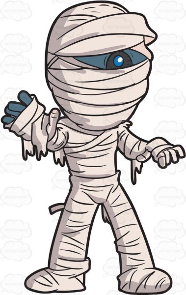 Мумия раскраска для детей