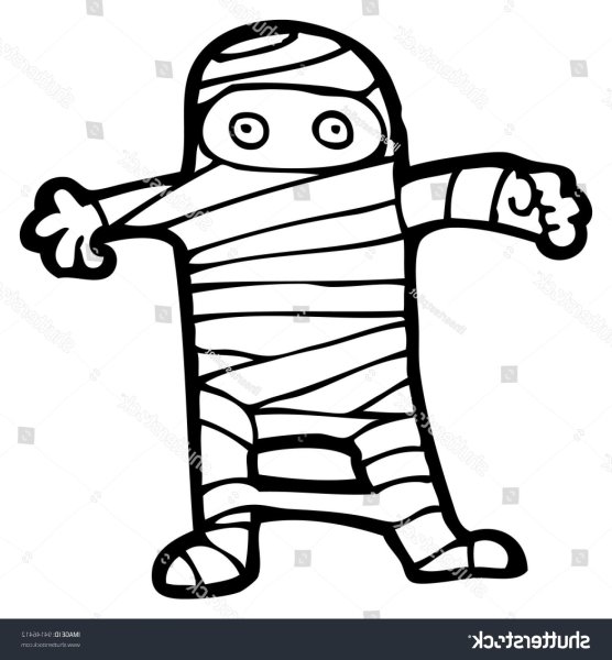 Рисуем мумию