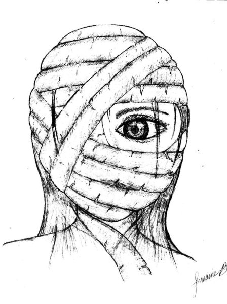 Мумия раскраска