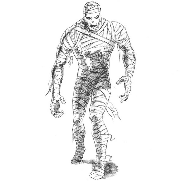 Мумия референс Хэллоуин