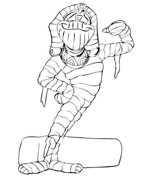 Мумия карандашом