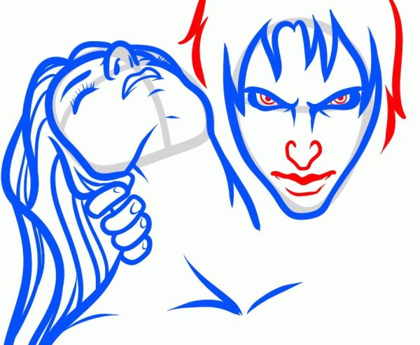 Вампир рисунок