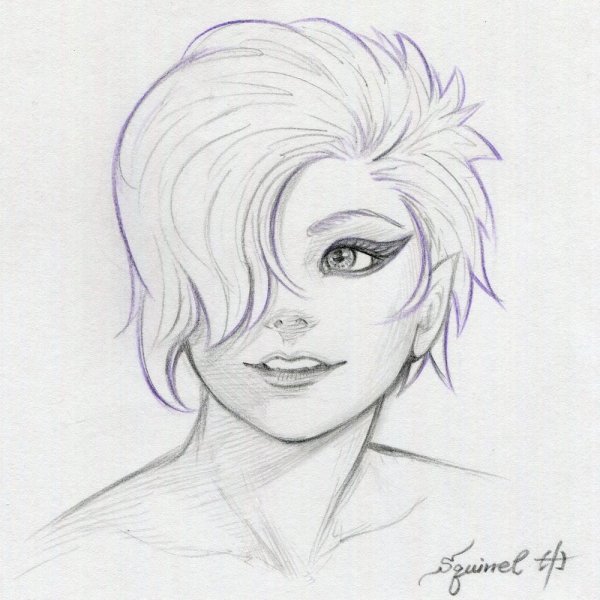 Вампиры легкие зарисовки