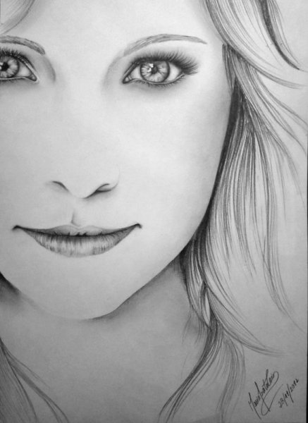 Вампир рисунок карандашом