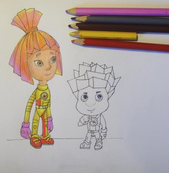 Рисование Фиксиков