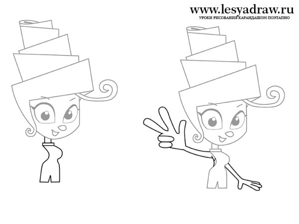 Поэтапное рисование Фиксиков
