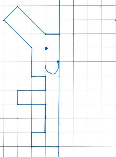 Симметричное рисование двумя руками