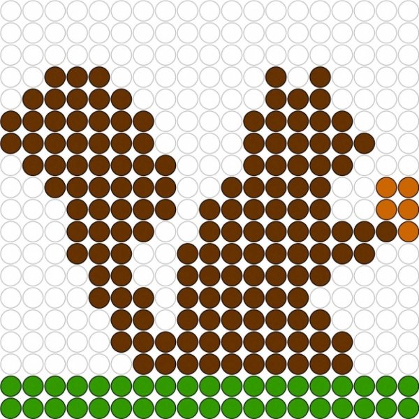 Термомозаика Белочка