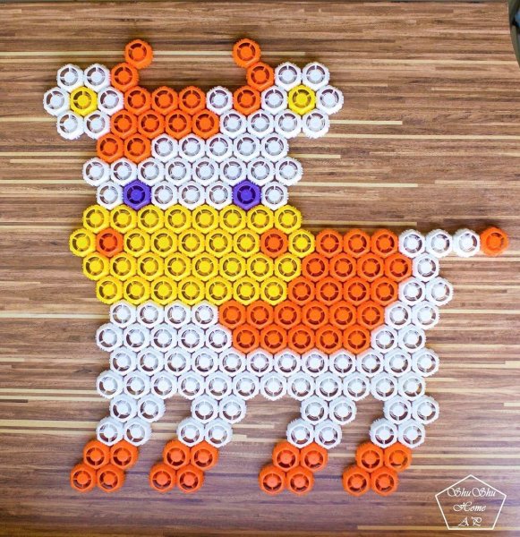 Мозаика фрутокрышки ФРУТОНЯНЯ