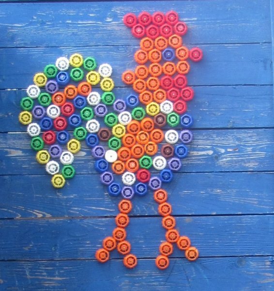 Поделки из пробок от пластиковых бутылок