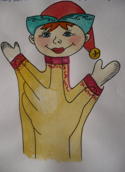 Эскиз театральной куклы