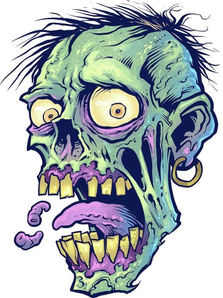 Страшные раскраски