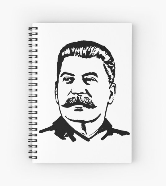 Портрет Сталина карандашом