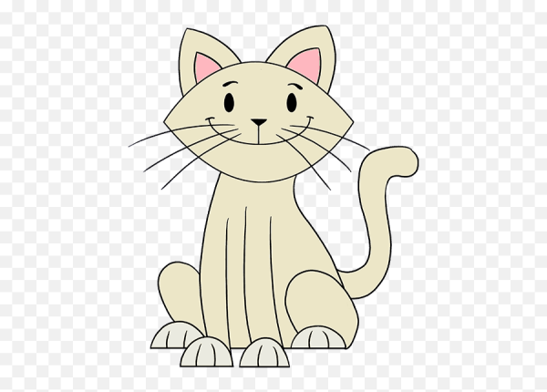 Кот рисунок
