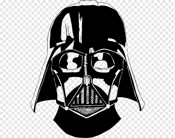 Шлем Дарта Вейдера вектор