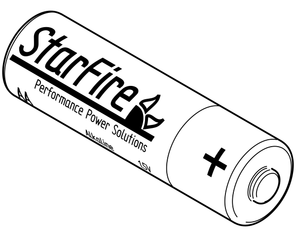 Батарейка раскраска