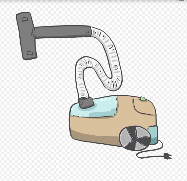 Пылесос рисунок для детей
