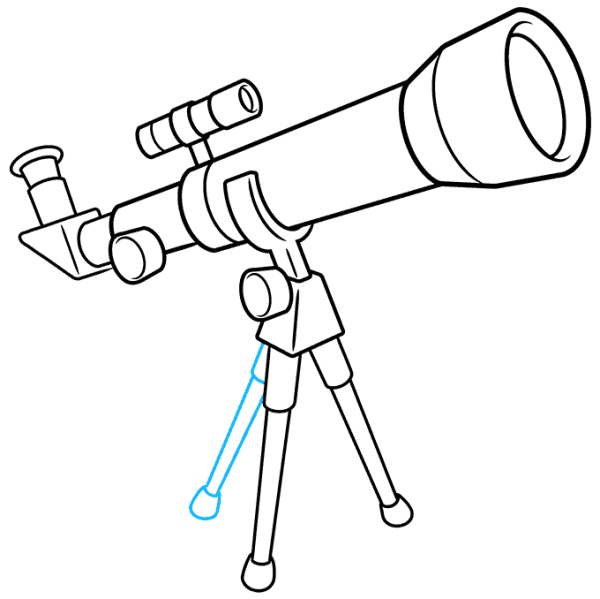 Телескоп раскраска для детей