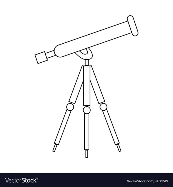 Телескоп раскраска для детей