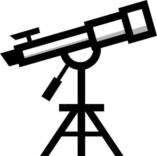 Телескоп вектор