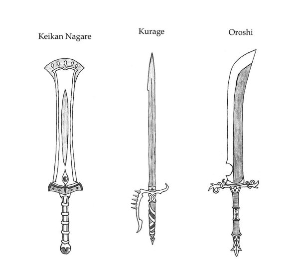 Нарисовать меч