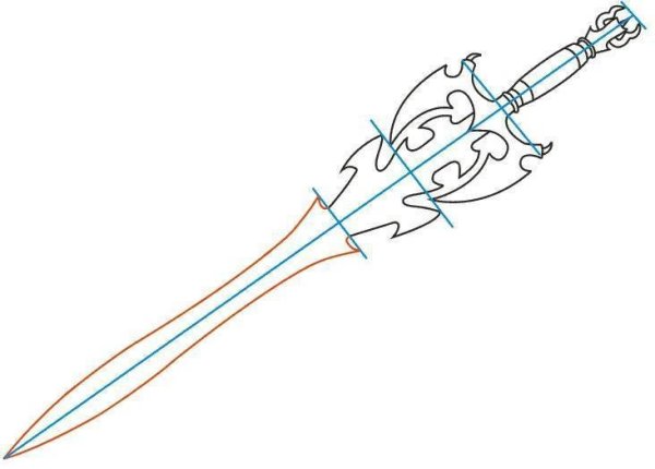 Меч эскиз