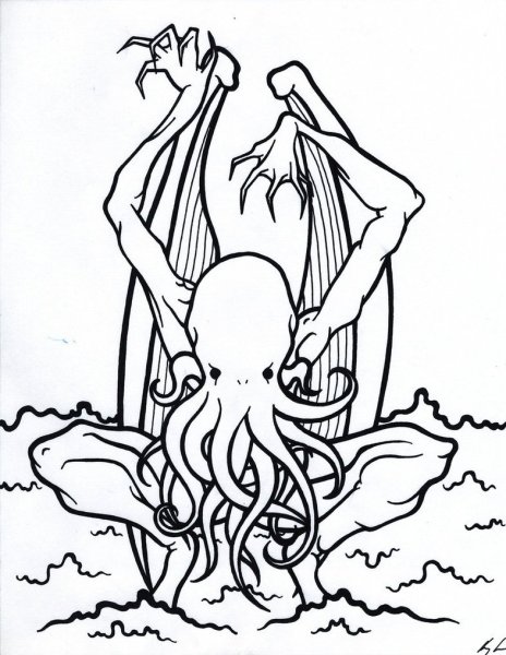 Ктулху карандашом