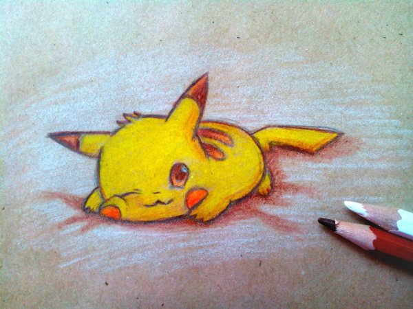 Рисунок на свободную тему легкий