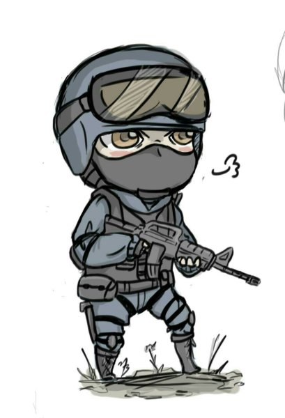 Мультяшные спецназовцы