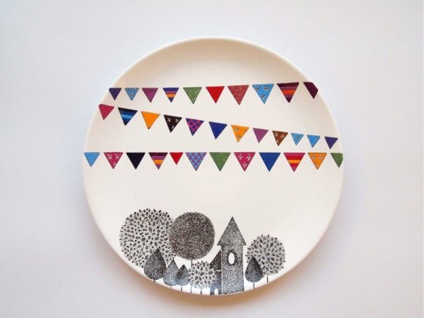 Мастер класс по росписи тарелок