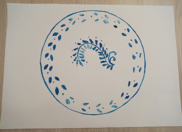 Орнамент в круге